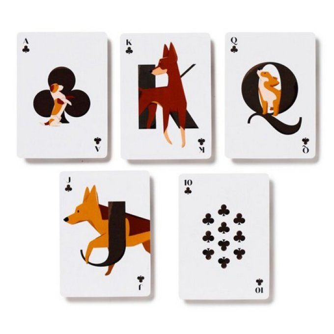 Jeu de Cartes Traditionnel Barks - Chien