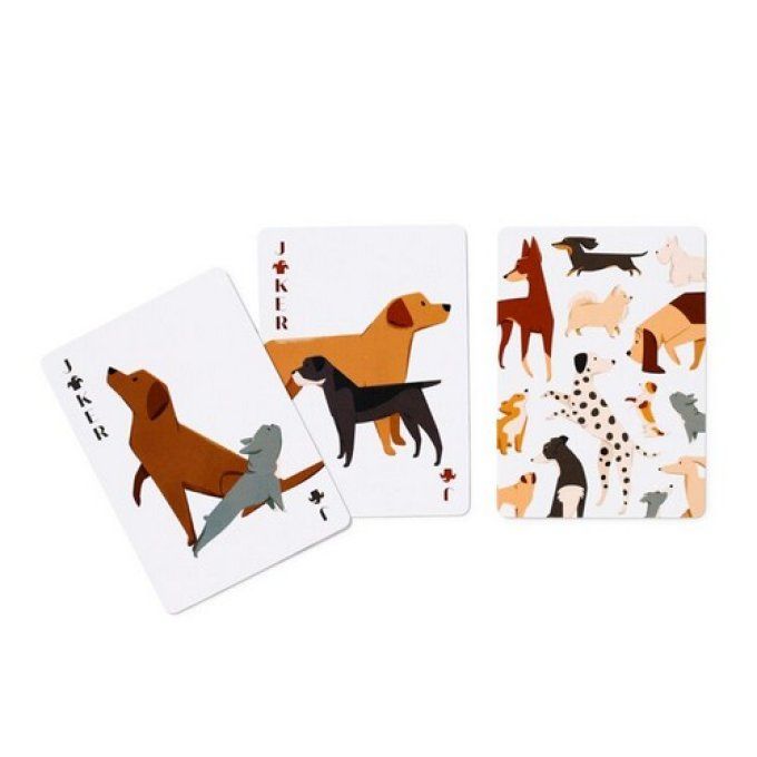 Jeu de Cartes Traditionnel Barks - Chien