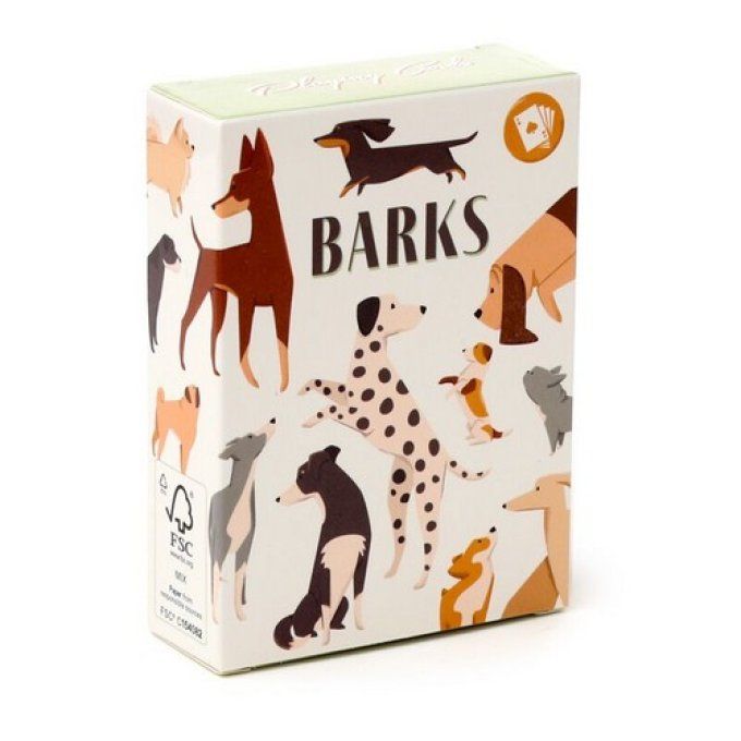 Jeu de Cartes Traditionnel Barks - Chien