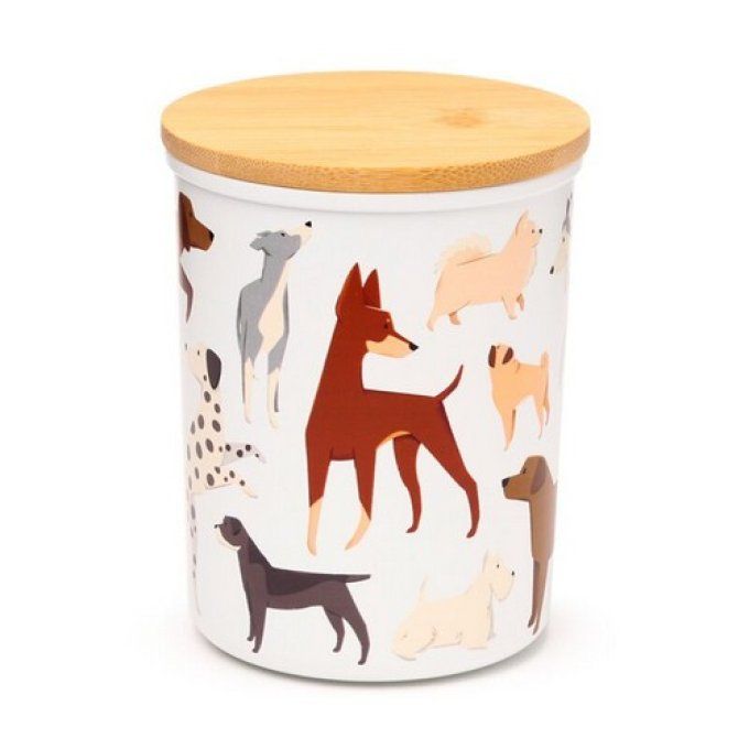 Lot de 2 Pots de Rangement Recyclés Wild Stag S/M Bark - Chien