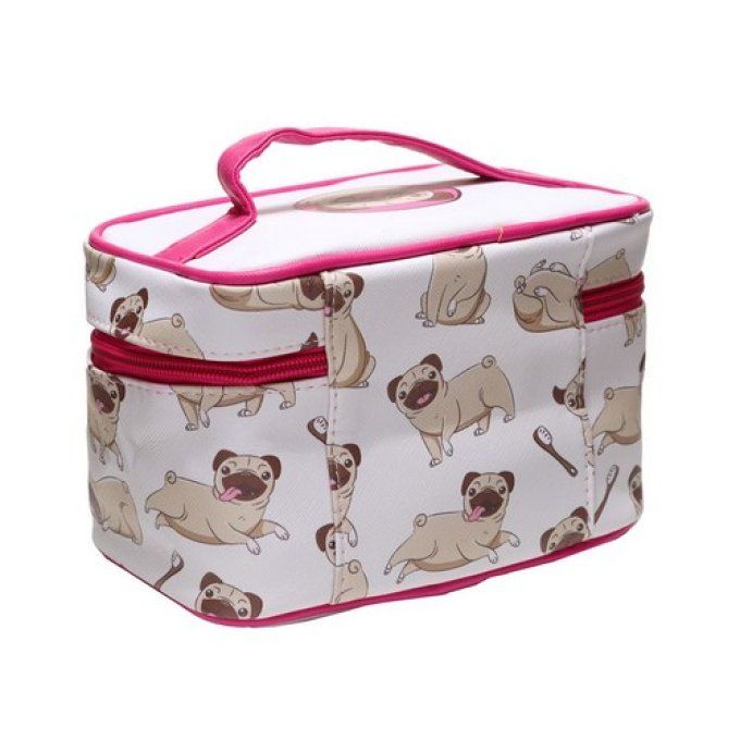 Sac Vanity Trousse de Toilette Mopps - Chien Carlin