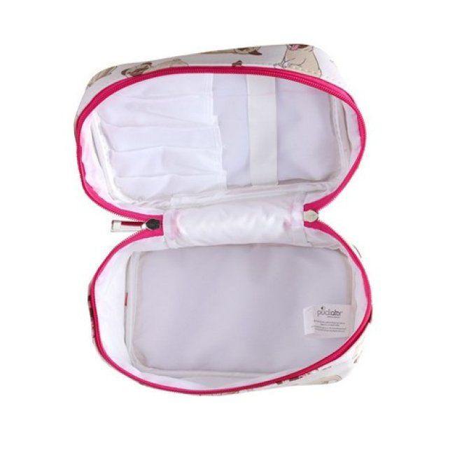 Sac Vanity Trousse de Toilette Mopps - Chien Carlin